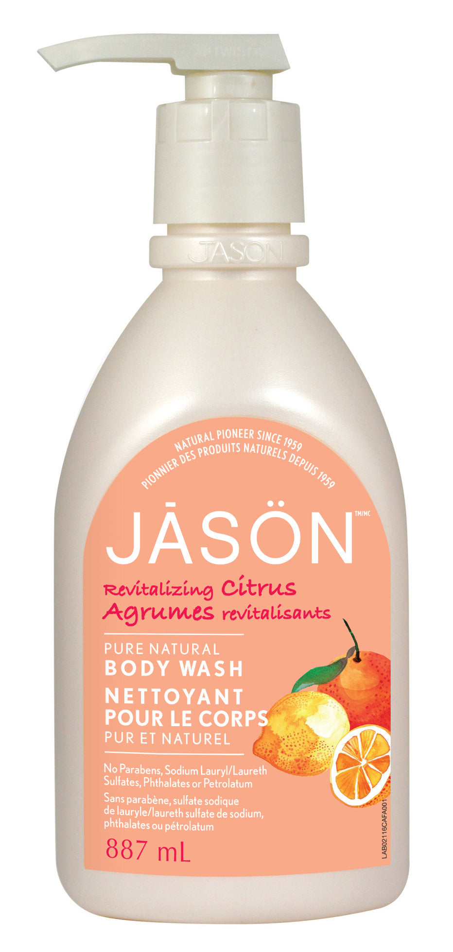 Citrus Body Wash - Revitalizing - by Jason Natural Products |ProCare Outlet|