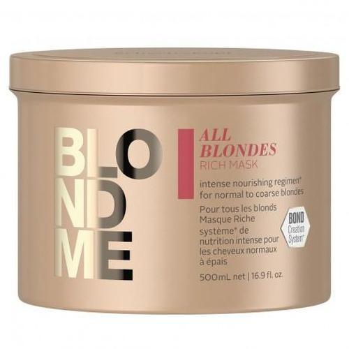 Schwarzkopf Professional Blondme All Blondes Mascarilla Rica 500ml