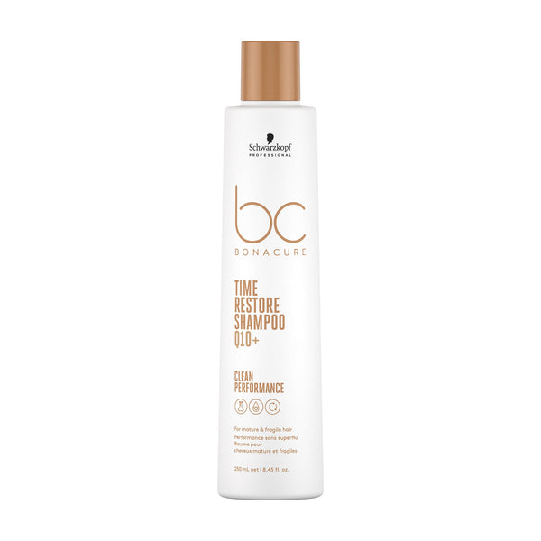 Bonacure Time Restore Shampoo – Revives Fragile, Mature Hair with Strength & Shine