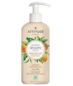 Body Lotion : SUPER LEAVES™ - Orange Leaves - by Attitude |ProCare Outlet|