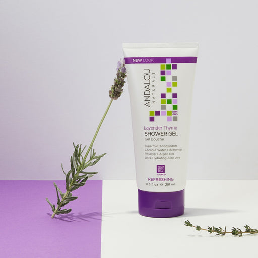 Lavender Thyme Refreshing Shower Gel - by Andalou Naturals |ProCare Outlet|