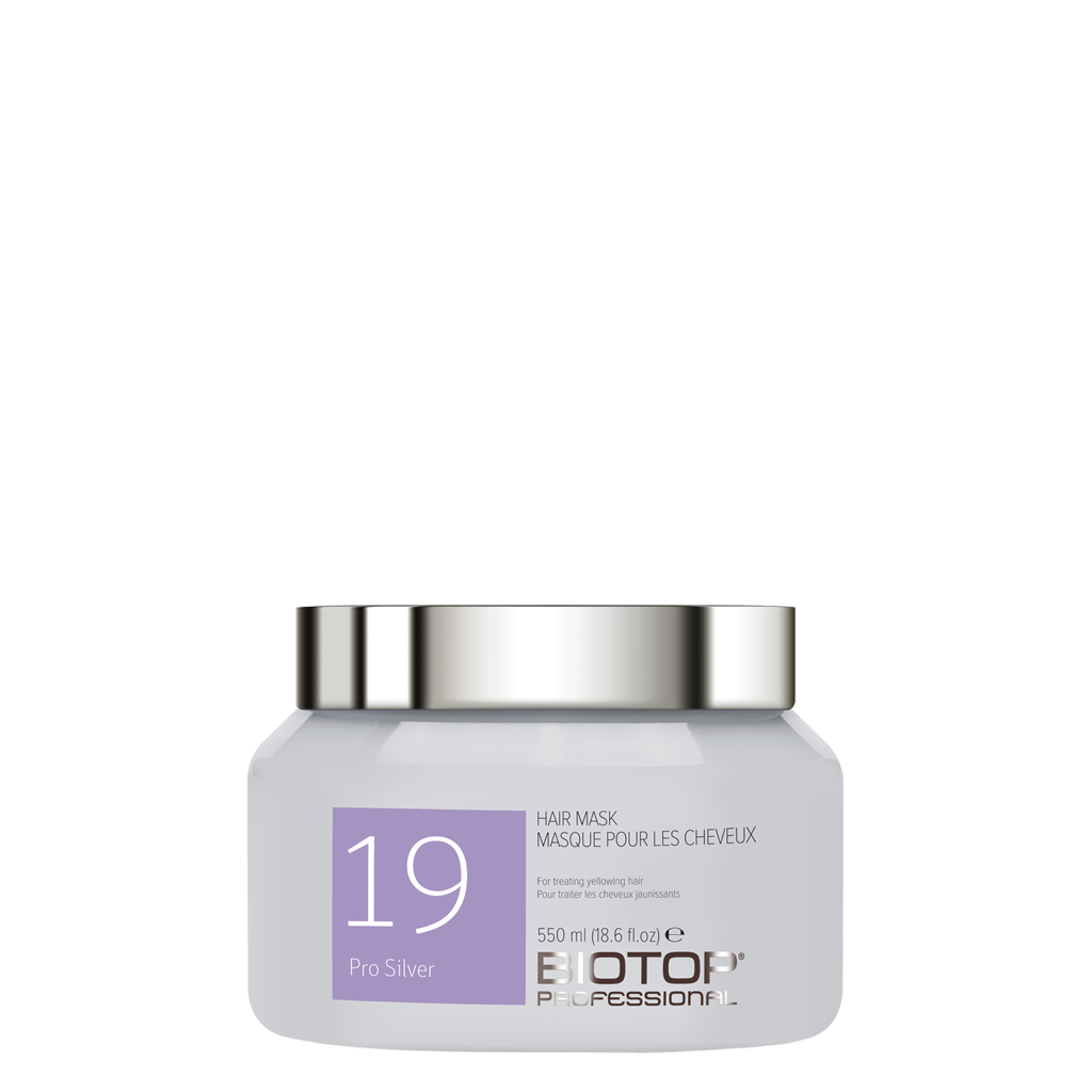 19 PRO SILVER HAIR MASK - 18.6oz (550ml) - by Biotop |ProCare Outlet|