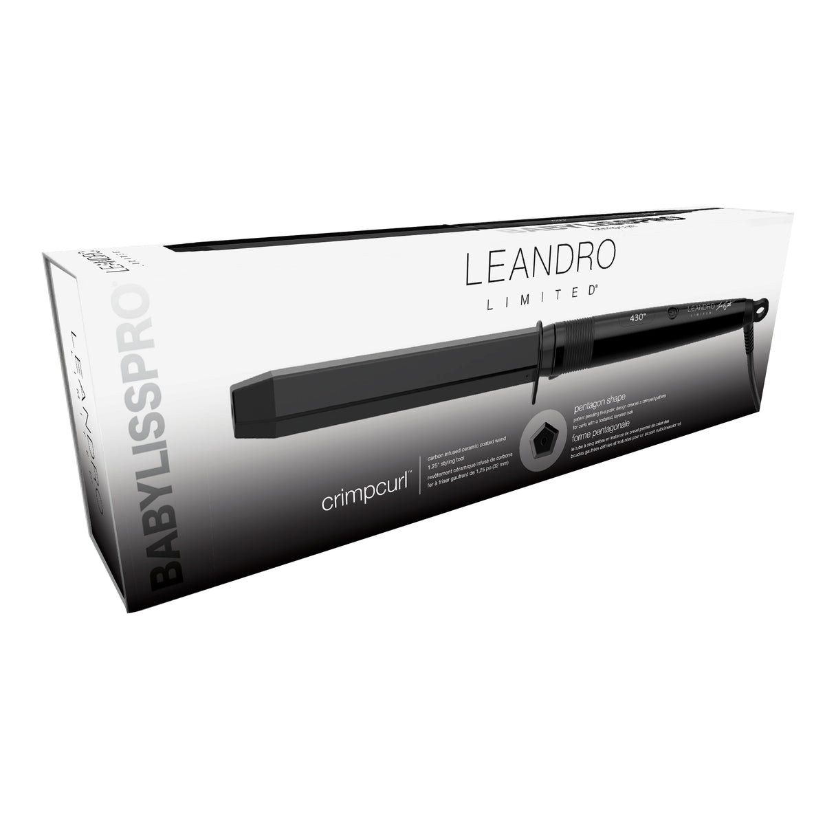 BaBylissPRO Leandro Limited Crimpcurl 1-1/4” Curling Wand