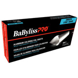 BaBylissPRO Aluminum Coloring Foil, 500 Sheets smooth light