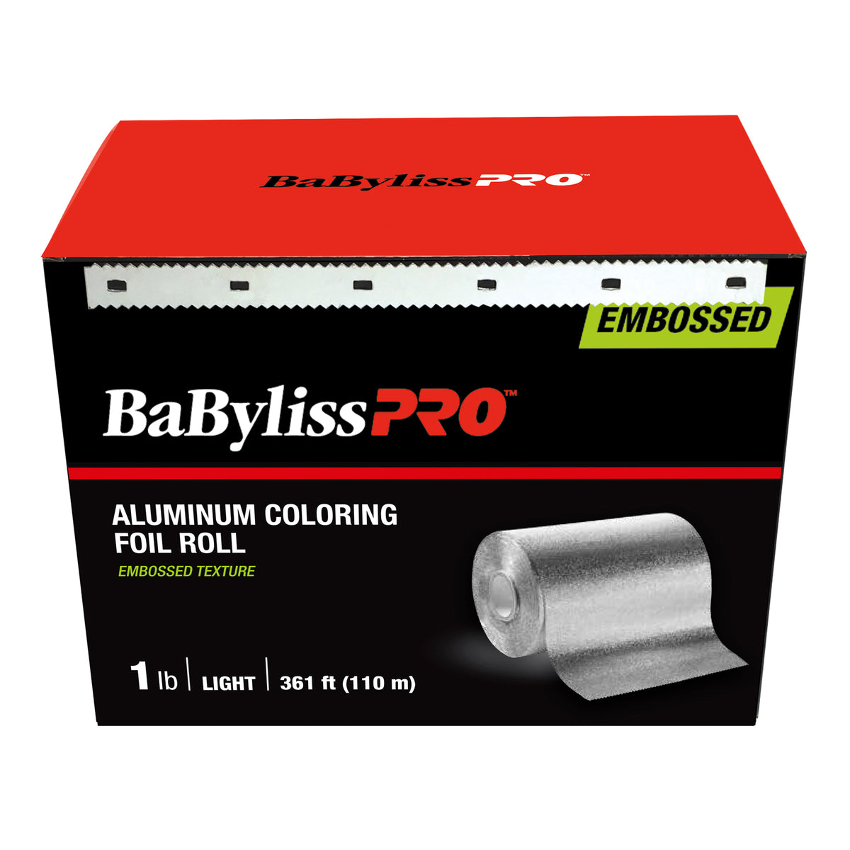 BaBylissPRO Aluminum Coloring Foil Roll, 361 Feet