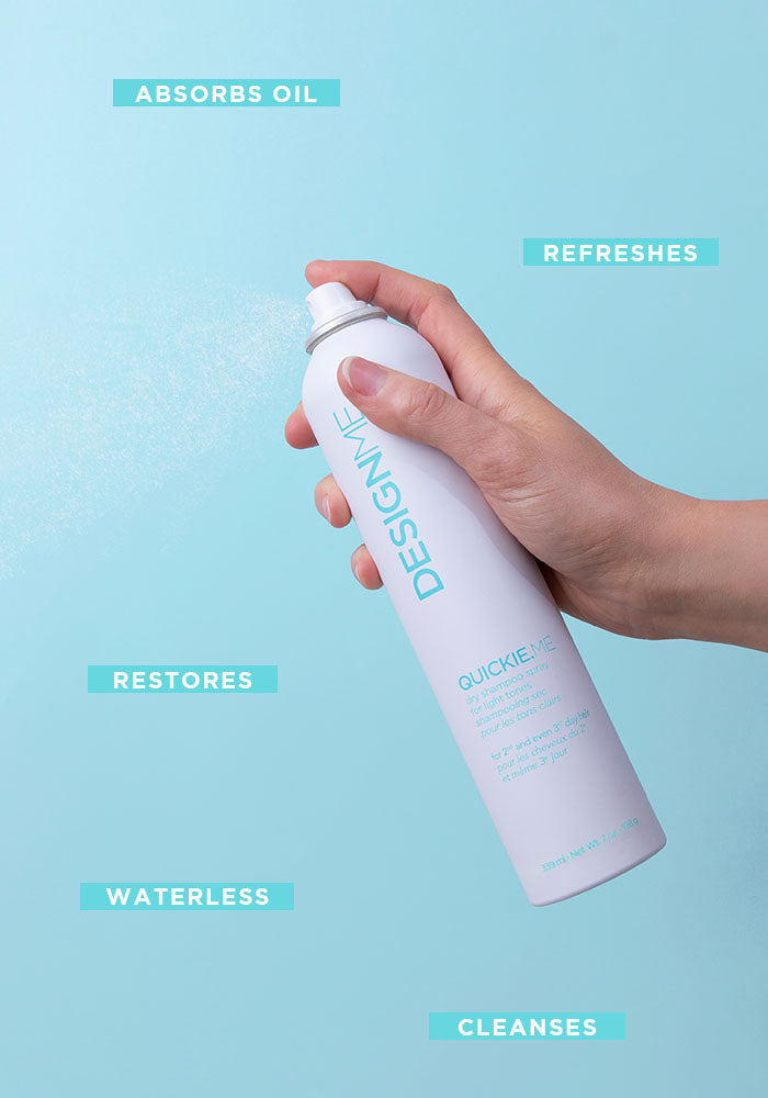 Designme - QUICKIE.ME • Dry Shampoo for Light Tones