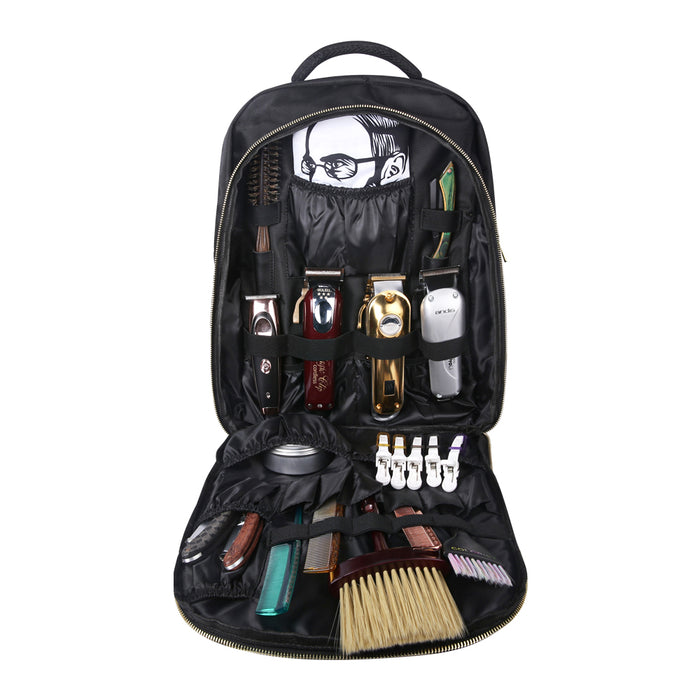Waterproof Backpack Professional-Prohair Hairdressing Tool Storage Backpack- Barber Styling Tools Outdoor Travel Shoulders Bagpack,Waterproof Premium storage Bagpack For Professional -|Black| - by Prohair |ProCare Outlet|