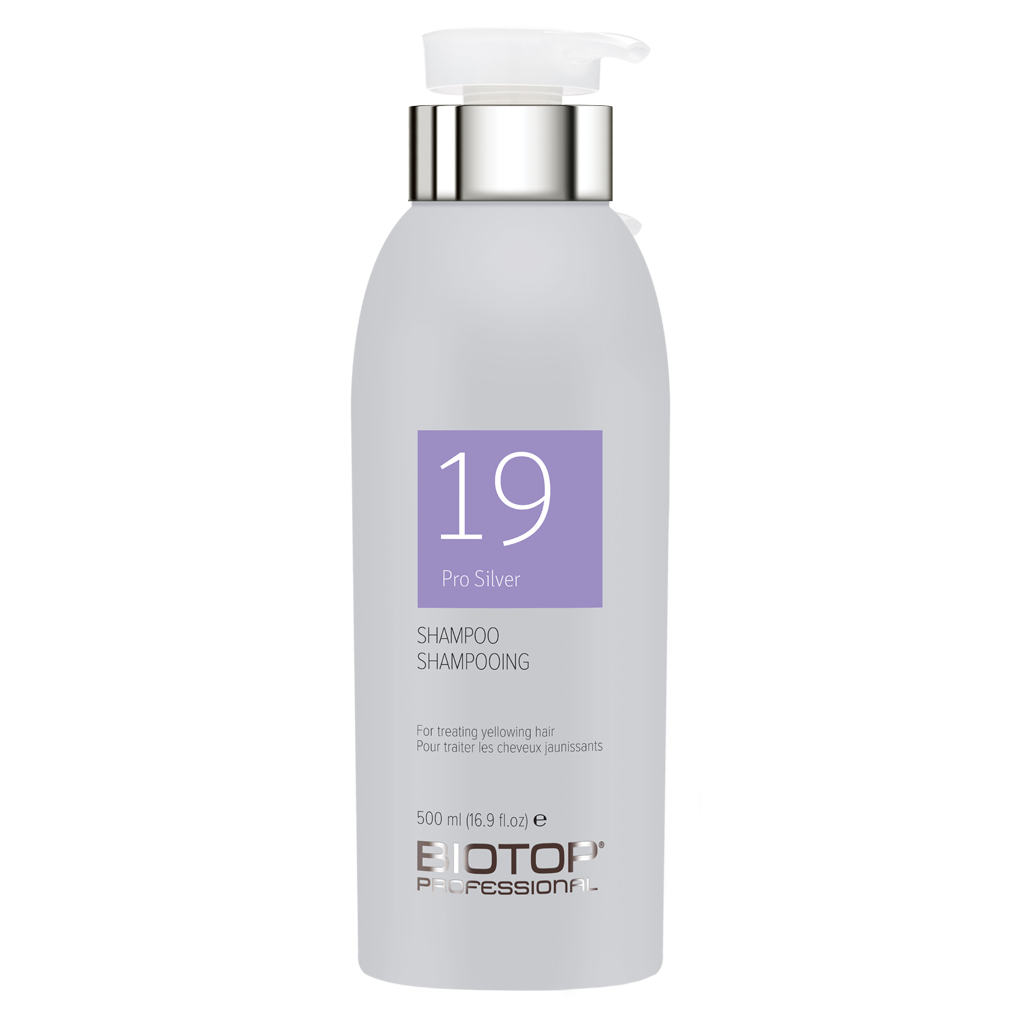 19 PRO SILVER SHAMPOO - 16.9oz (500ml) - by Biotop |ProCare Outlet|