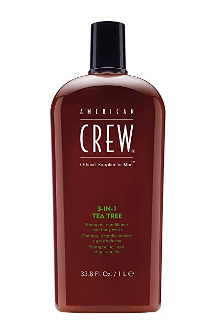 American Crew - 3in1 Tea Tree Shampoo, Conditioner, Body Wash - 1L - by American Crew |ProCare Outlet|