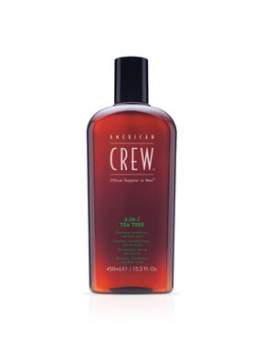 American Crew - 3in1 Tea Tree Shampoo, Conditioner, Body Wash - 250ml - by American Crew |ProCare Outlet|
