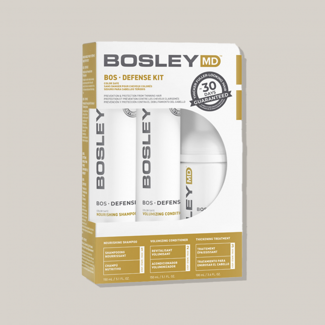 Bosley - Bos Defense - Starter Kit Colored Hair - by Bosley |ProCare Outlet|