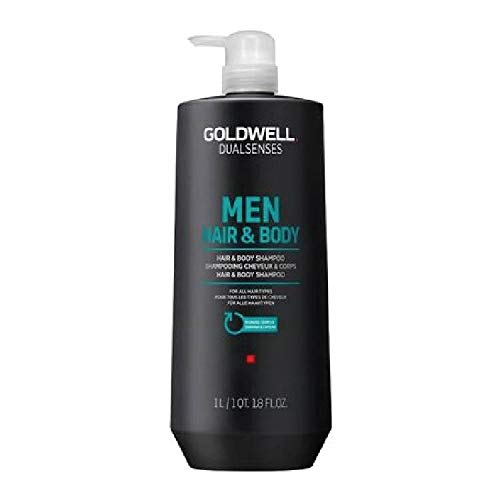 Goldwell - Dualsenses - Men Hair & Body Shampoo (for All Hair Types), 1L - by Goldwell |ProCare Outlet|