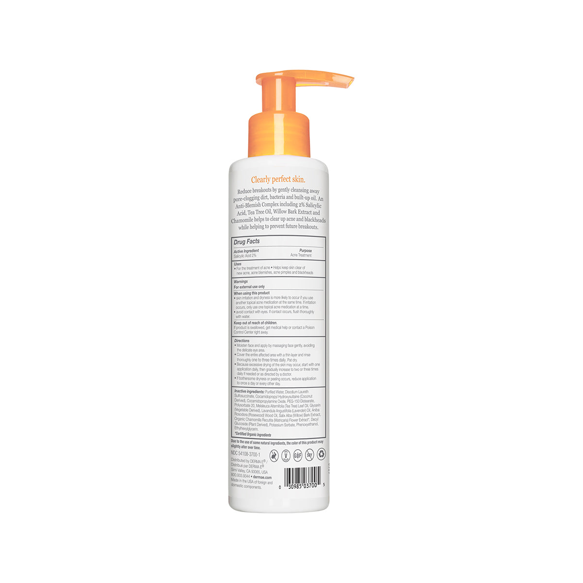 Acne Facial Cleanser - ProCare Outlet by DERMA E