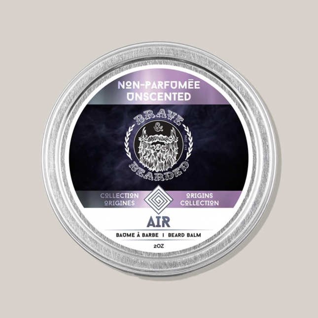 Brave & Bearded - Unscented Air Beard Balm |2 oz| - by Brave & Bearded |ProCare Outlet|