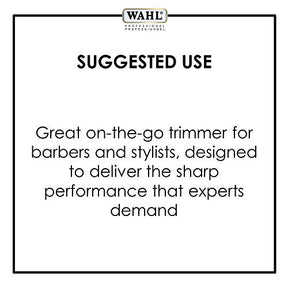 Wahl - White Peanut Trimmer #56155 - Great for Professional Stylists and Barbers