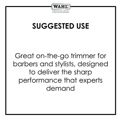 Wahl - White Peanut Trimmer #56155 - Ideal para peluqueros y estilistas profesionales