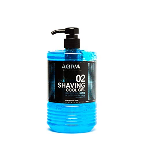 Agiva - Transparent Shaving Gel 02 Moisturize Impact 1L - ProCare Outlet by Agiva