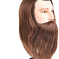Prohair Mannequin Head Male - Mannequin Training Head Suitable for Coloring Blow Drying Bleaching Cutting, 100% Humun Hair High Density with Beard - by Prohair |ProCare Outlet|