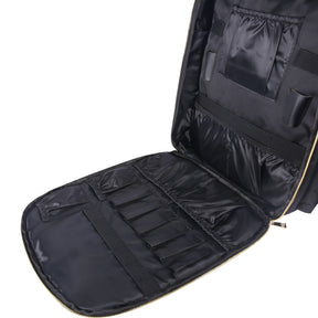 Waterproof Backpack Professional-Prohair Hairdressing Tool Storage Backpack- Barber Styling Tools Outdoor Travel Shoulders Bagpack,Waterproof Premium storage Bagpack For Professional -|Black| - by Prohair |ProCare Outlet|