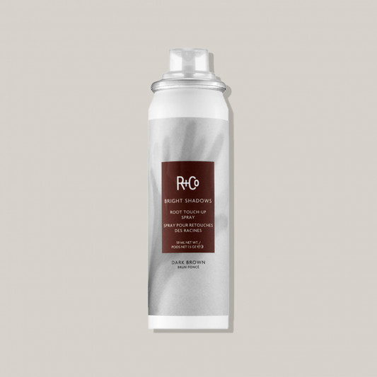 R+CO - Dark Brown Bright Shadows Root Touch-Up Spray |1.5 oz| - by R+CO |ProCare Outlet|