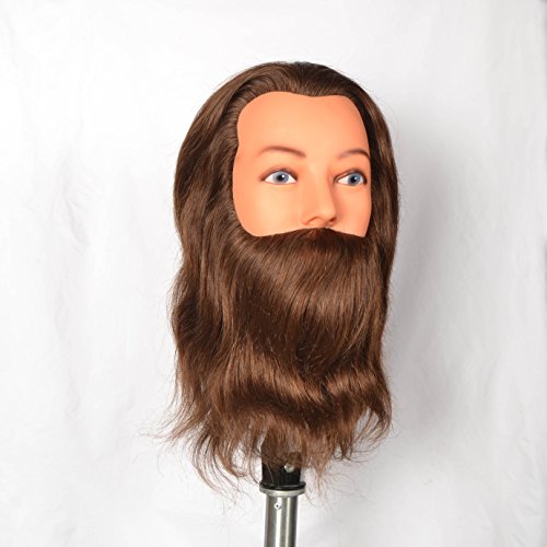 Hairart 10" long Mannequin Men's Head with Beard - ProCare Outlet by Prohair