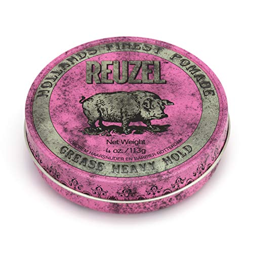 Reuzel - Grease Pink Heavy Hold Pomade - 4 oz / 113 g - ProCare Outlet by Reuzel
