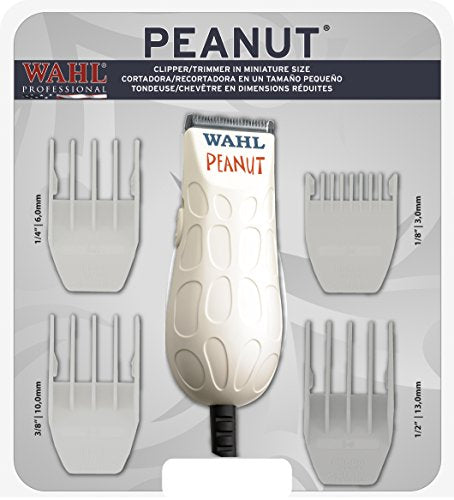 Wahl - White Peanut Trimmer #56155 - Ideal para peluqueros y estilistas profesionales