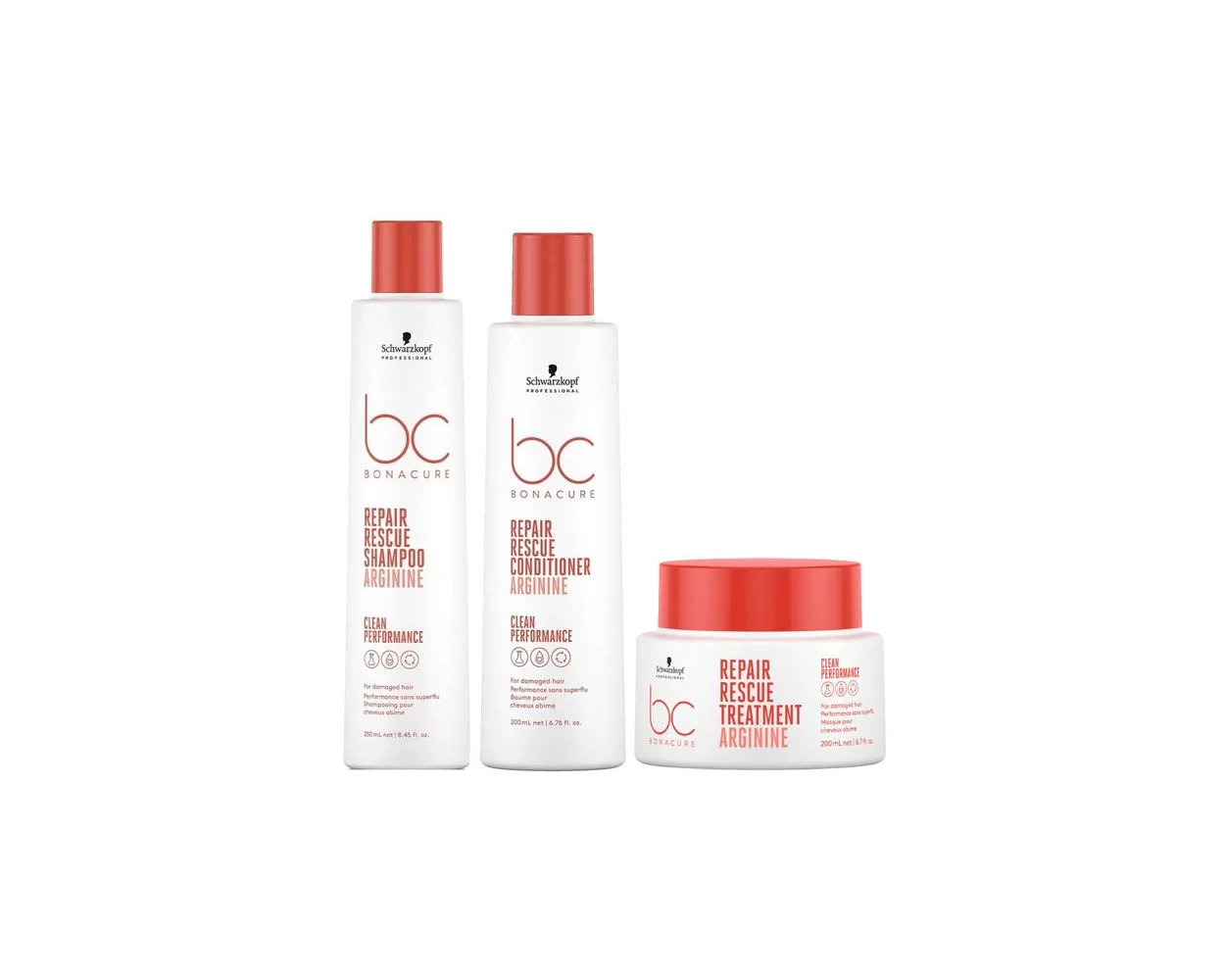 Schwarzkopf Bonacure Repair Rescue Set – Complete Damage Repair for Weakened Hair