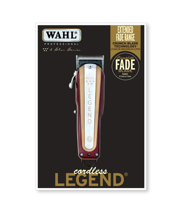 Wahl 5 Star Cord/Cordless Legend Clipper WA56442 - ProCare Outlet by Wahl