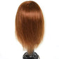 Prohair Mannequin Head Female - Mannequin Training Head Suitable for Coloring Blow Drying Bleaching Cutting, 100% Humun Hair High Density - ProCare Outlet by Prohair