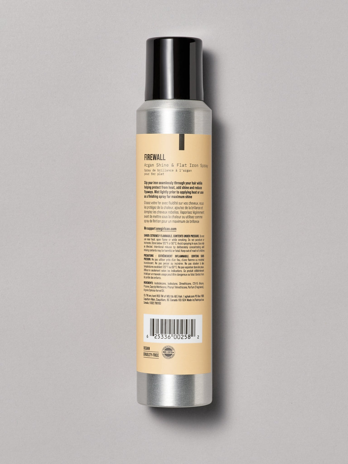FIREWALL Argan Shine & Flat Iron Spray - by AG Hair |ProCare Outlet|