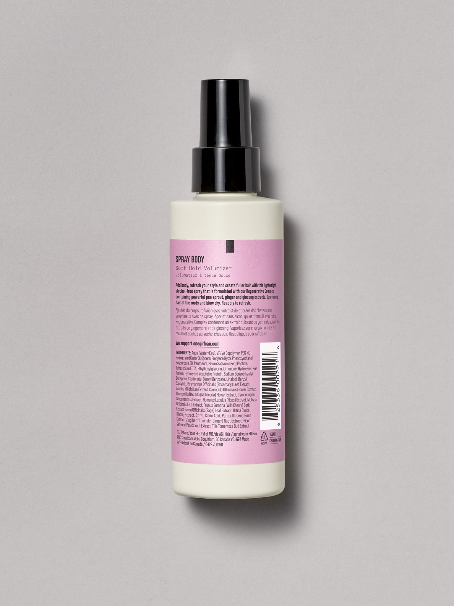 SPRAY BODY Soft Hold Volumizer - by AG Hair |ProCare Outlet|