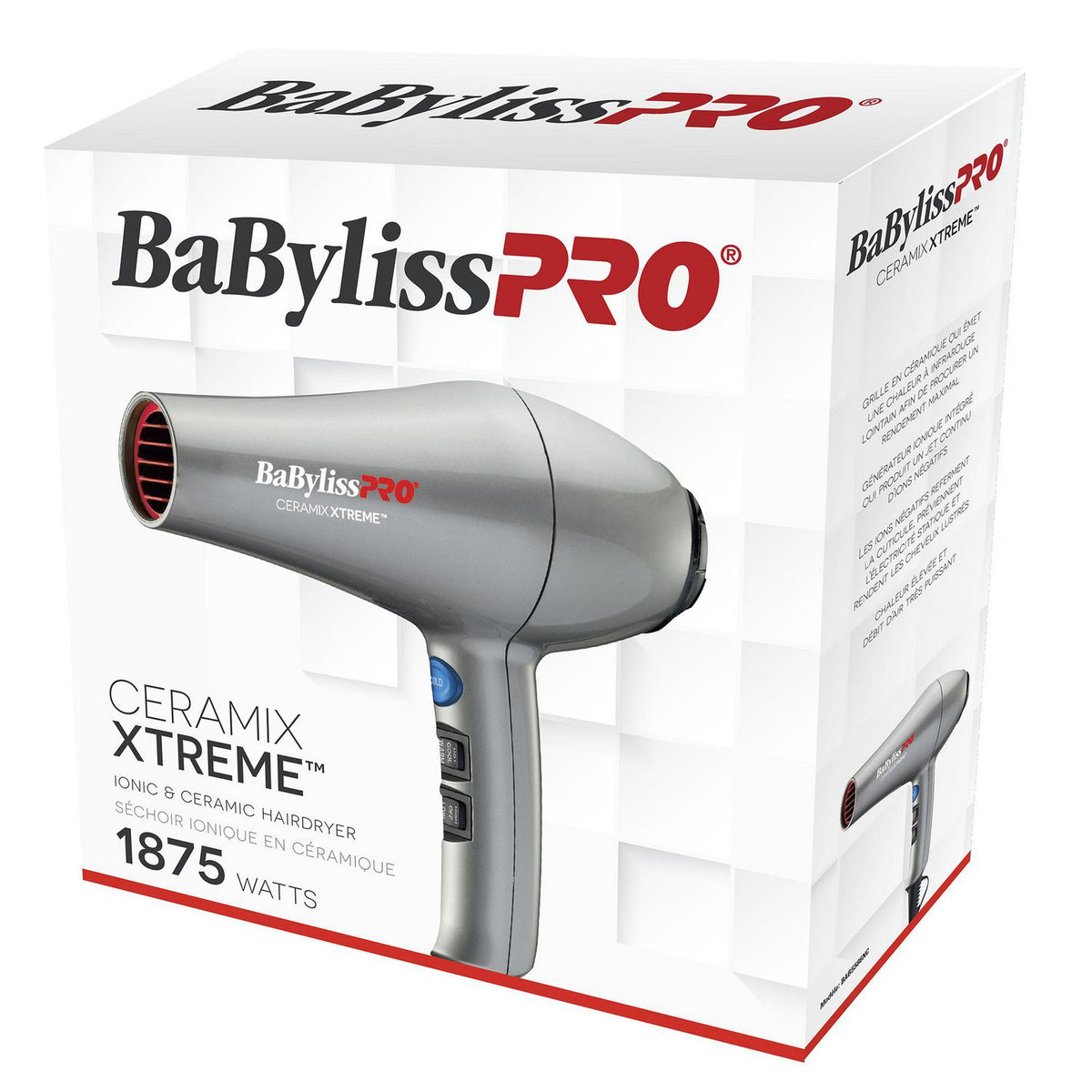 BaByliss PRO Ceramix Xtreme Ionic and Ceramic Professional Hair Dryer