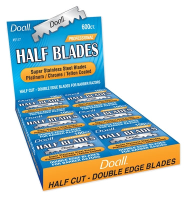 Half Cut of Double Edge Blades - 600 Blades - ProCare Outlet by Doall