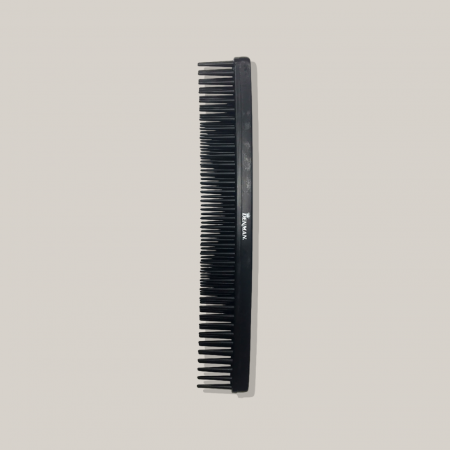 Denman - Black 3 Row Styling Comb #co12 Sblkc