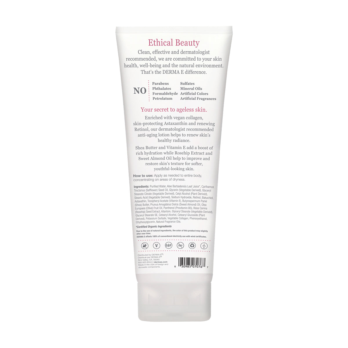 Rosehip & Almond Anti-Aging Shea Body Lotion - ProCare Outlet by DERMA E