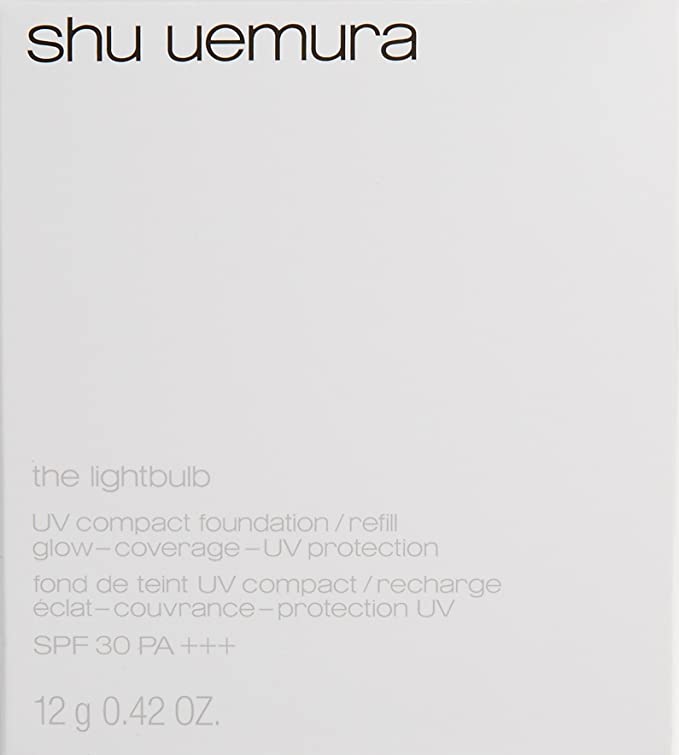 Shu Uemura - The Lightbulb UV Compact Foundation SPF30 Refill - # 564 Medium Light Sand - 12g/0.42oz (el estuche y la esponja se venden por separado)