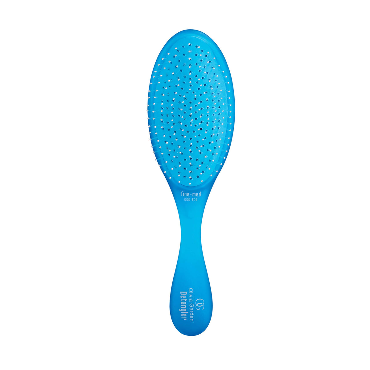 Olivia Garden Detangler Brush For Fine Medium and Thick Hair - Fine-Medium / Blue - by Olivia Garden |ProCare Outlet|
