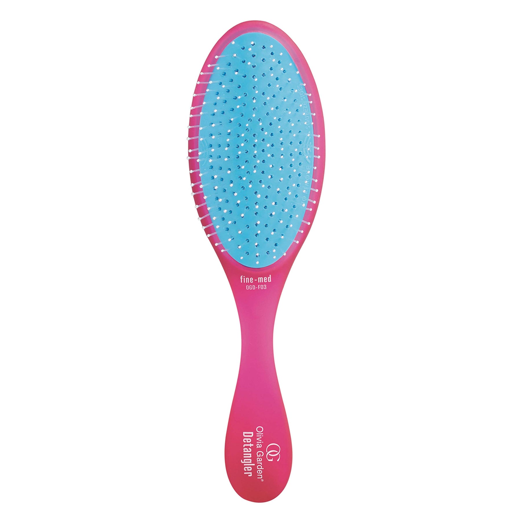 Olivia Garden Detangler Brush For Fine Medium and Thick Hair - Pink / Fine-Medium - by Olivia Garden |ProCare Outlet|