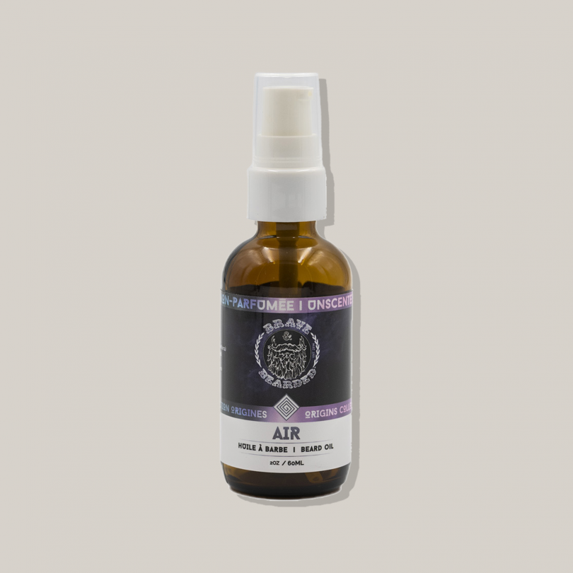 Brave & Bearded - Unscented Air Beard Oil |2 oz| - by Brave & Bearded |ProCare Outlet|