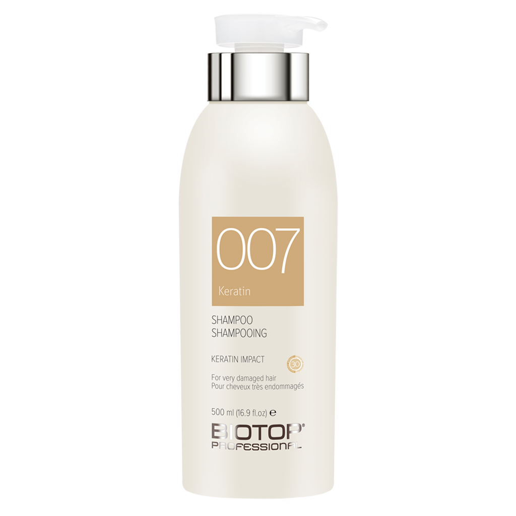 007 KERATIN SHAMPOO - 16.9oz (500ml) - ProCare Outlet by Biotop