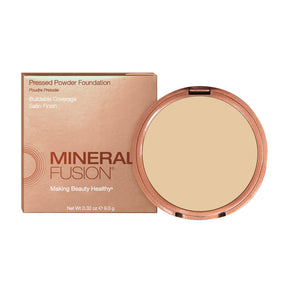 Mineral Fusion - Pressed Powder Foundation - Warm 2 - Buff / .32 oz - ProCare Outlet by Mineral Fusion