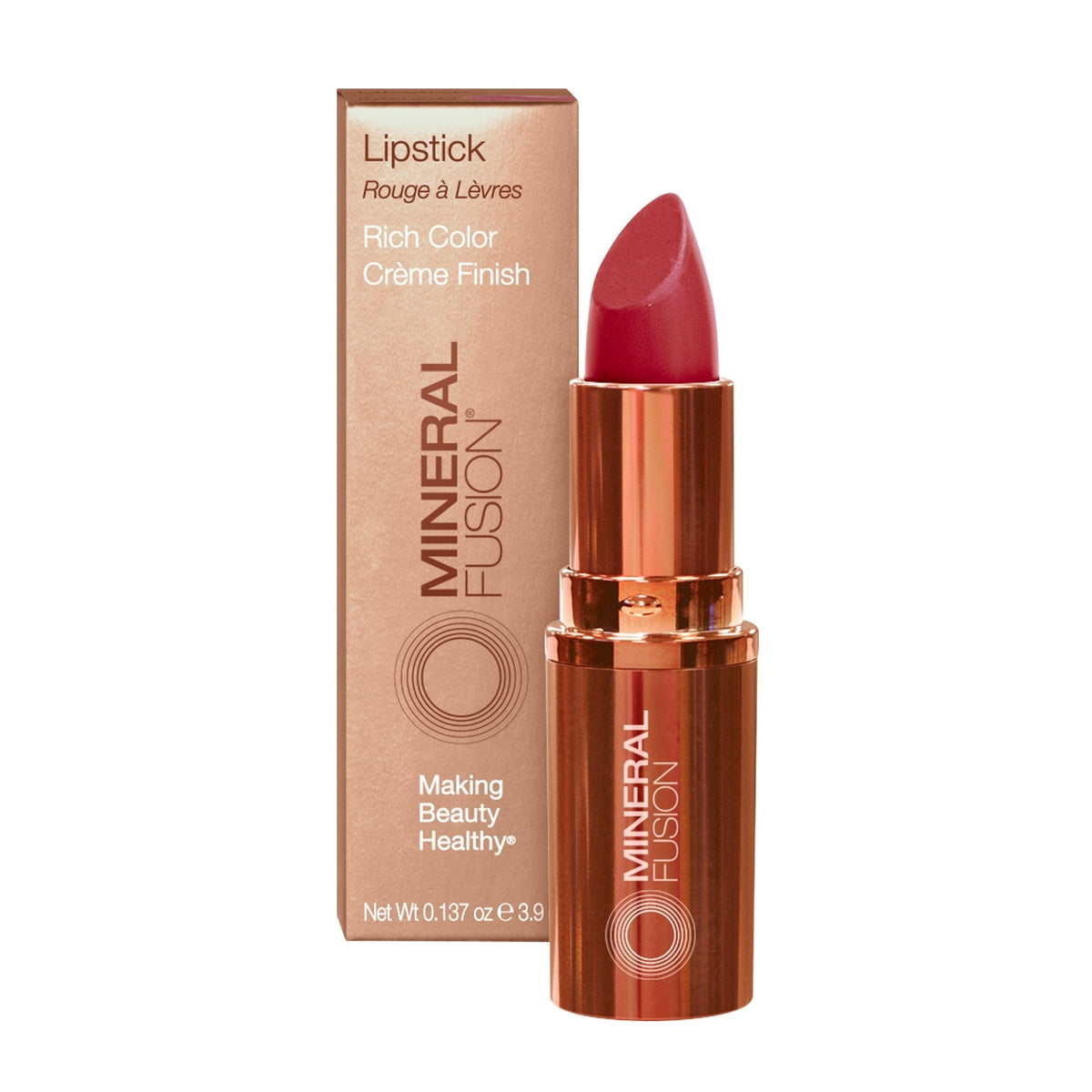 Mineral Fusion - Lipstick - Gem - shimmering golden berry / .137 oz - ProCare Outlet by Mineral Fusion