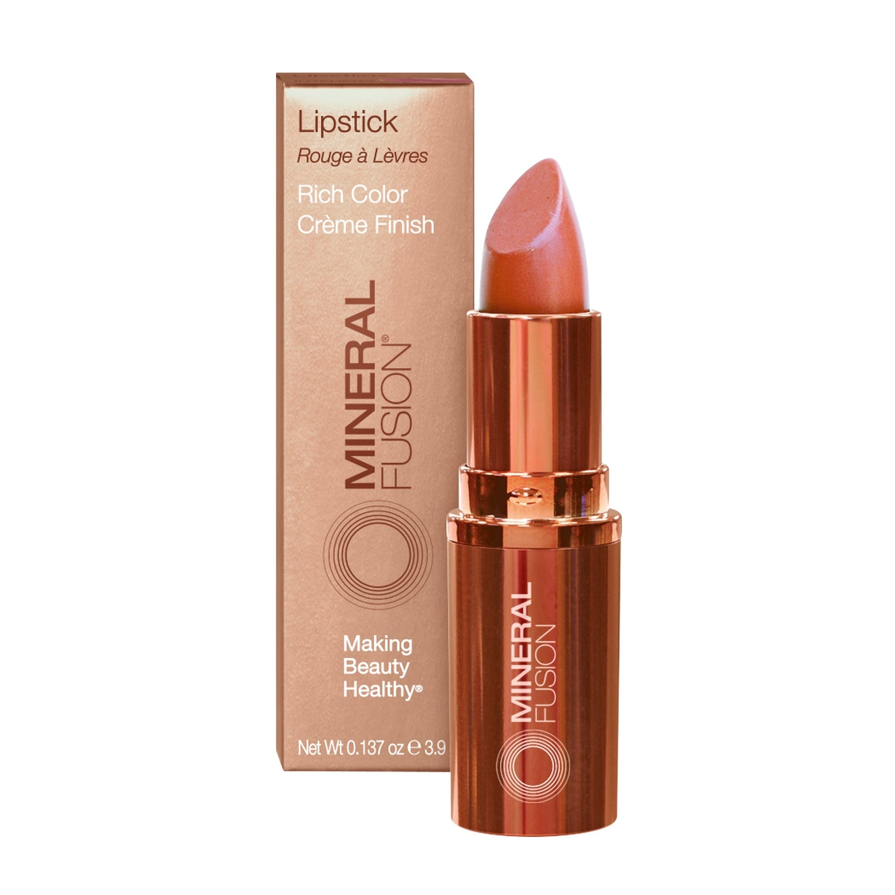 Mineral Fusion - Lipstick - Molten- nude beige / .137 oz - ProCare Outlet by Mineral Fusion