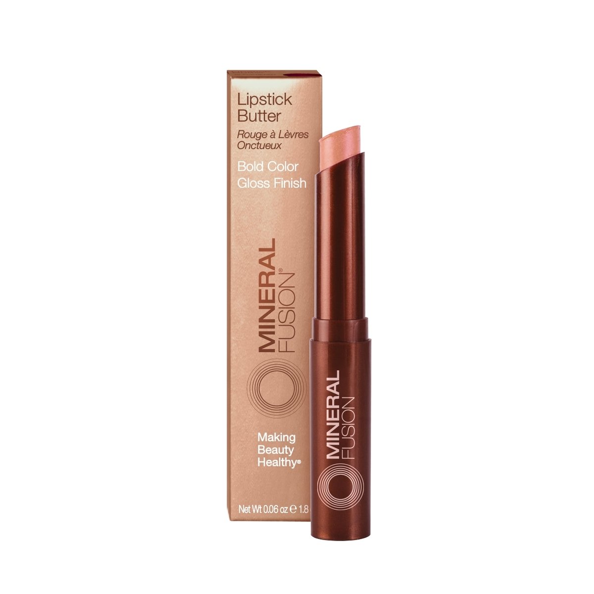Lipstick Butter - Honeysuckle- orange-pink / .06 oz - ProCare Outlet by Mineral Fusion