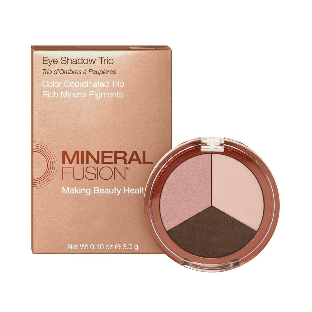 Mineral Fusion - Eye Shadow Trio - Rose Gold - ProCare Outlet by Mineral Fusion