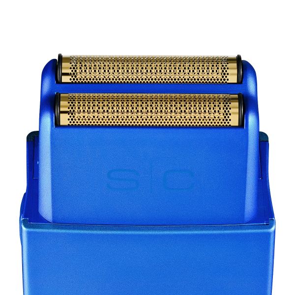StyleCraft - Replacement Gold Titanium Foil Head for Prodigy Shaver, Metallic Blue - by StyleCraft |ProCare Outlet|