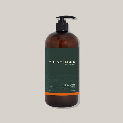 Must Man Professional - Triple Duty - hair Beard and Body Wash |32 oz| - ProCare Outlet by Must Man Professional