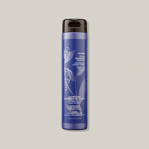 Bain de Terre Lavender Color Enhancing Shampoo – Brass Neutralizing Purple 400 ml