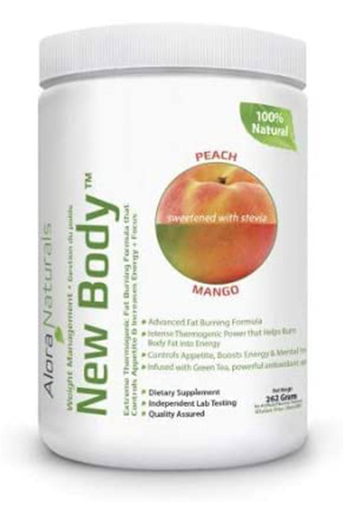 ALORA NATURALS New Body - Natural Peach Mango (263 gr) - ProCare Outlet by Alora Naturals